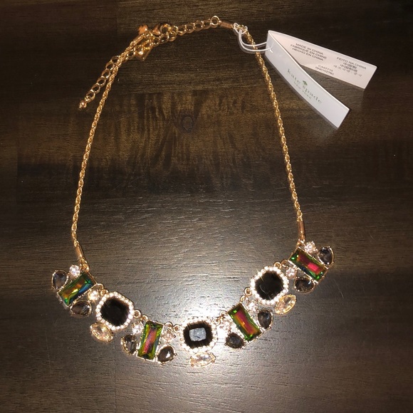 NWT Kate Spade Art Deco Statement Necklace - Picture 3 of 8
